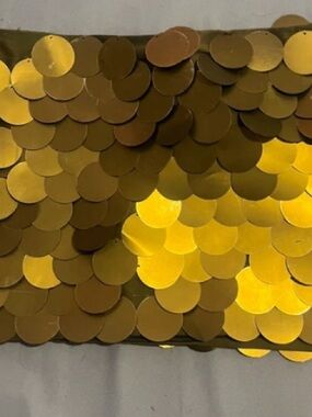 Gold Sequin Table Runner - Shimmering Party Decor